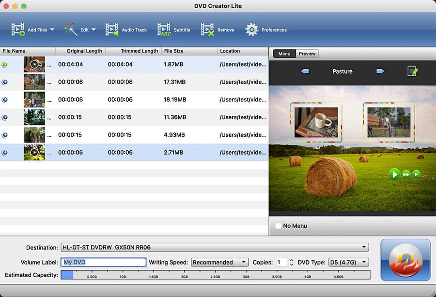 any dvd creator lite