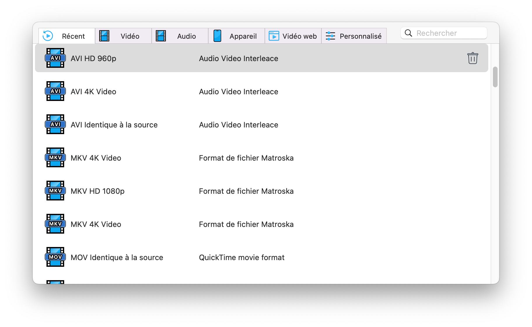 convertir des films 4k