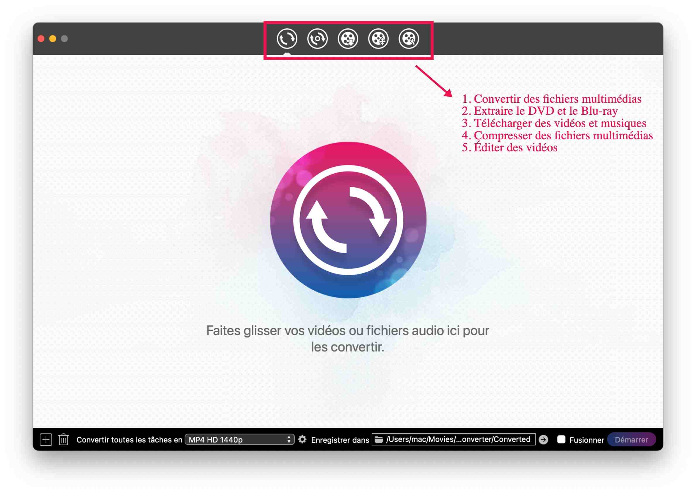 télécharger des films 4k avec Cisdem 01
